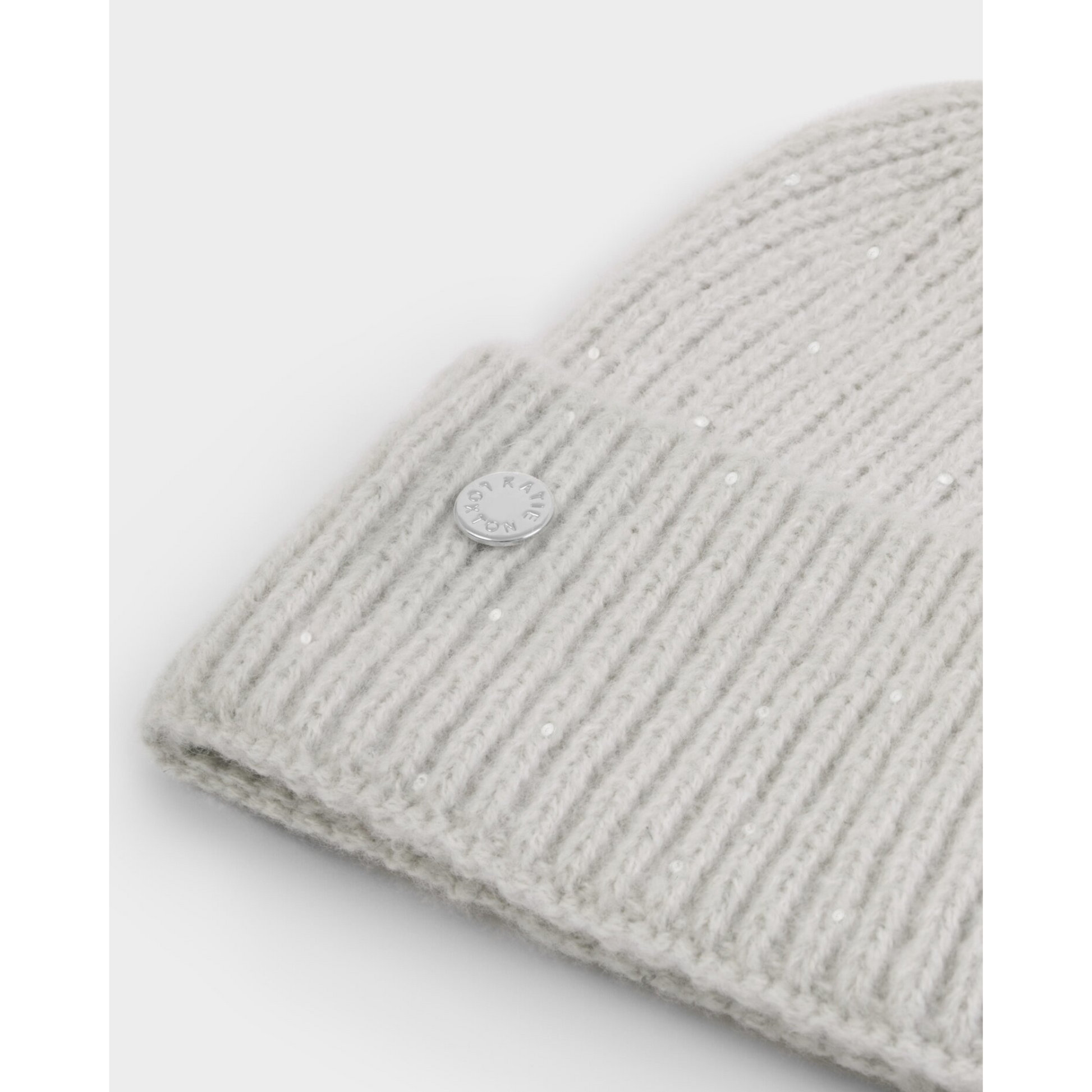 Katie Loxton Sequin Pom Pom Hat