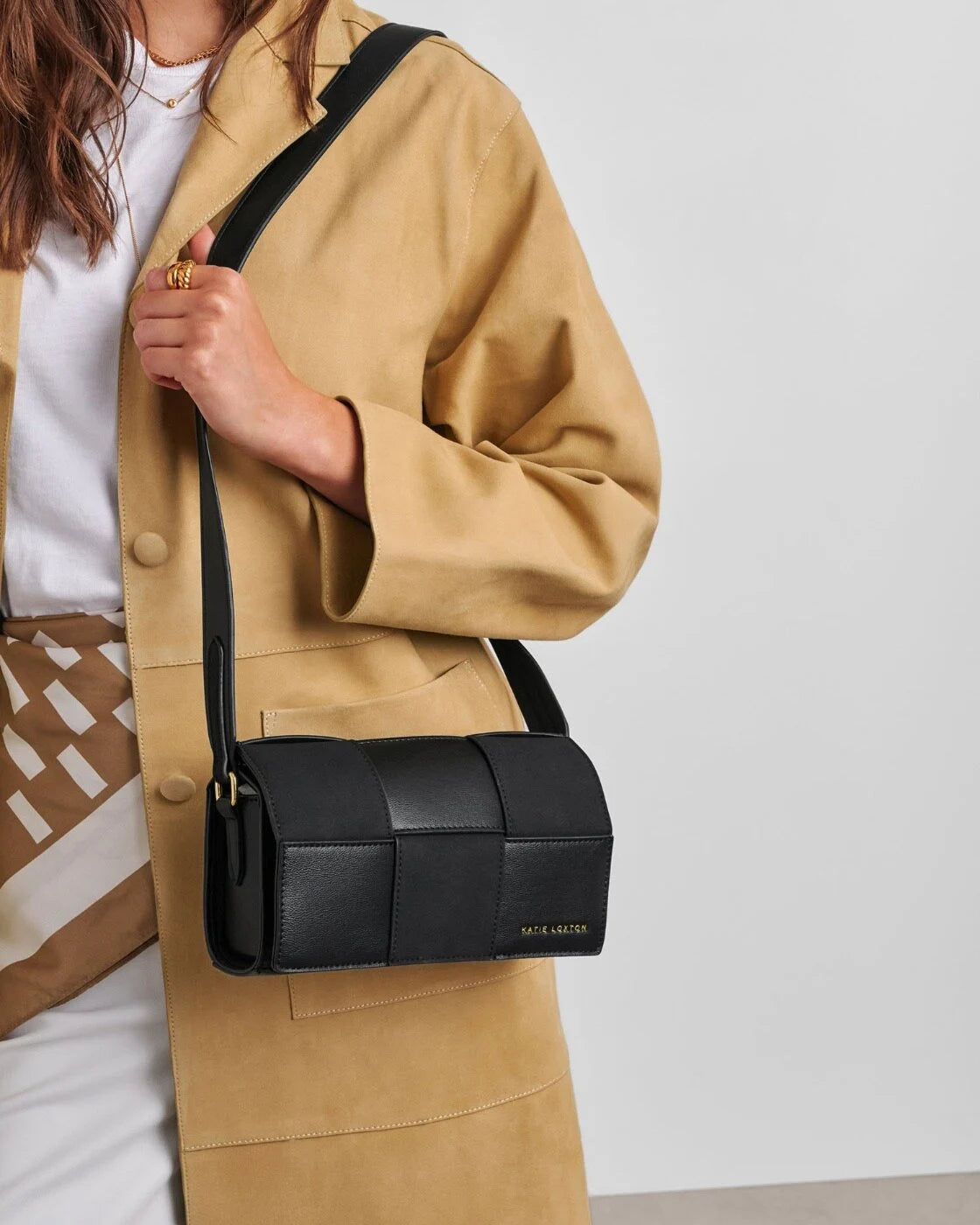 Katie Loxton Taya Suedette Crossbody Bag