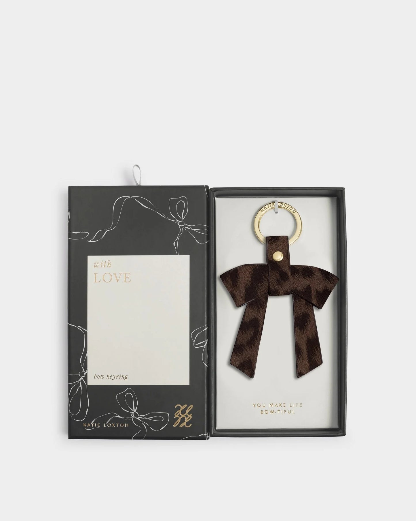 Katie Loxton You Make My Life Bow-tiful Boxed Bow Keyring