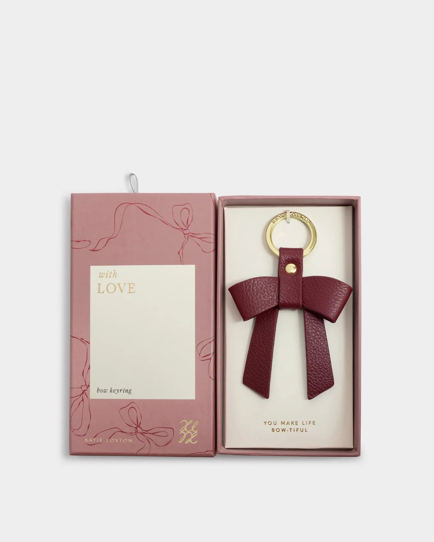 Katie Loxton You Make My Life Bow-tiful Boxed Bow Keyring