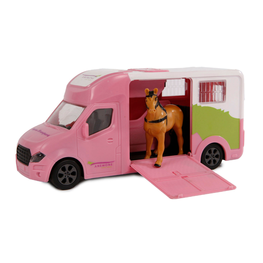 Kids Globe Die-Cast Horse Truck with Light & Sound