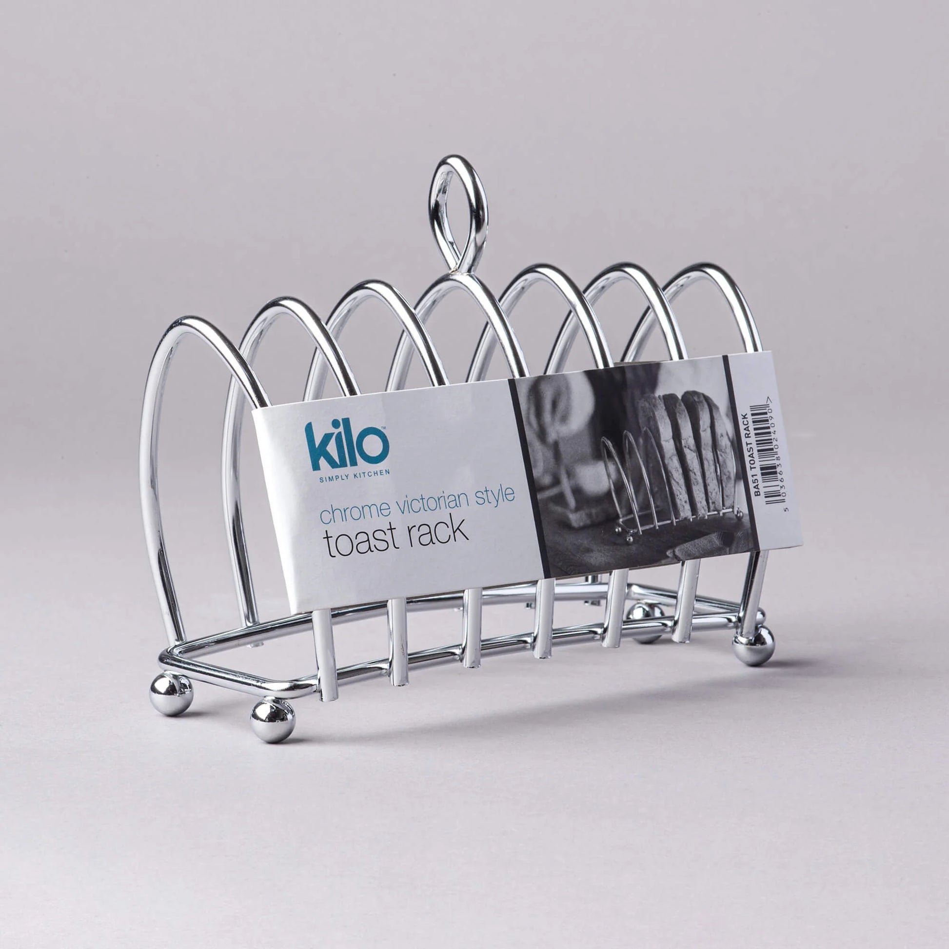Kilo Chrome Victorian Toast Rack