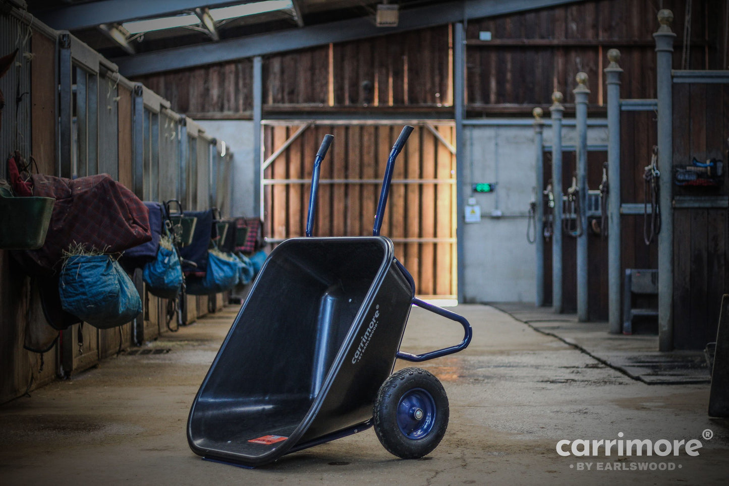 Carrimore King Tipper Wheelbarrow 250L - Twin Wheel