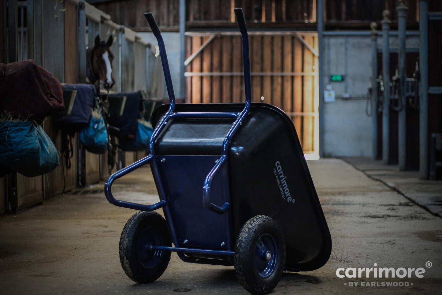 Carrimore King Tipper Wheelbarrow 250L - Twin Wheel