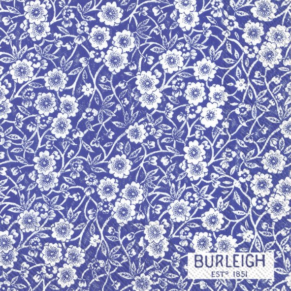 IHR Calico Blue Lunch Napkins