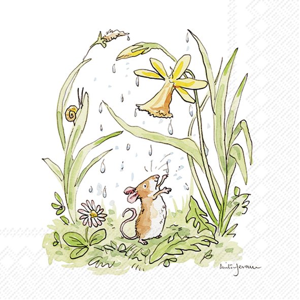 IHR April Shower Lunch Napkins