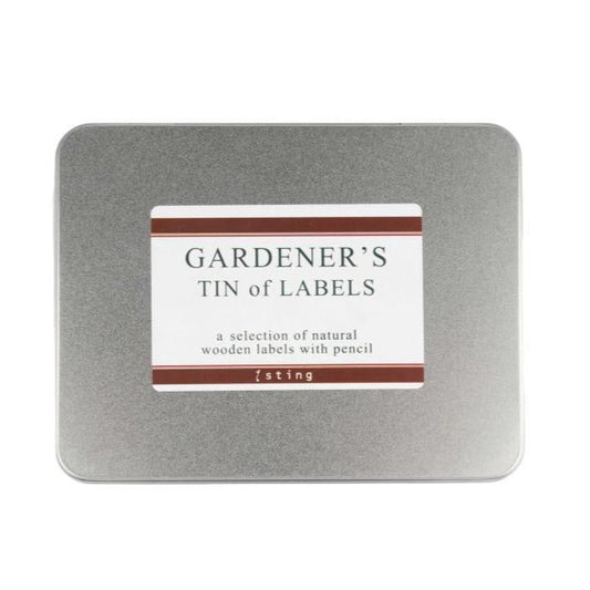 Sting In The Tail Natural Plant Labels In A Tin
