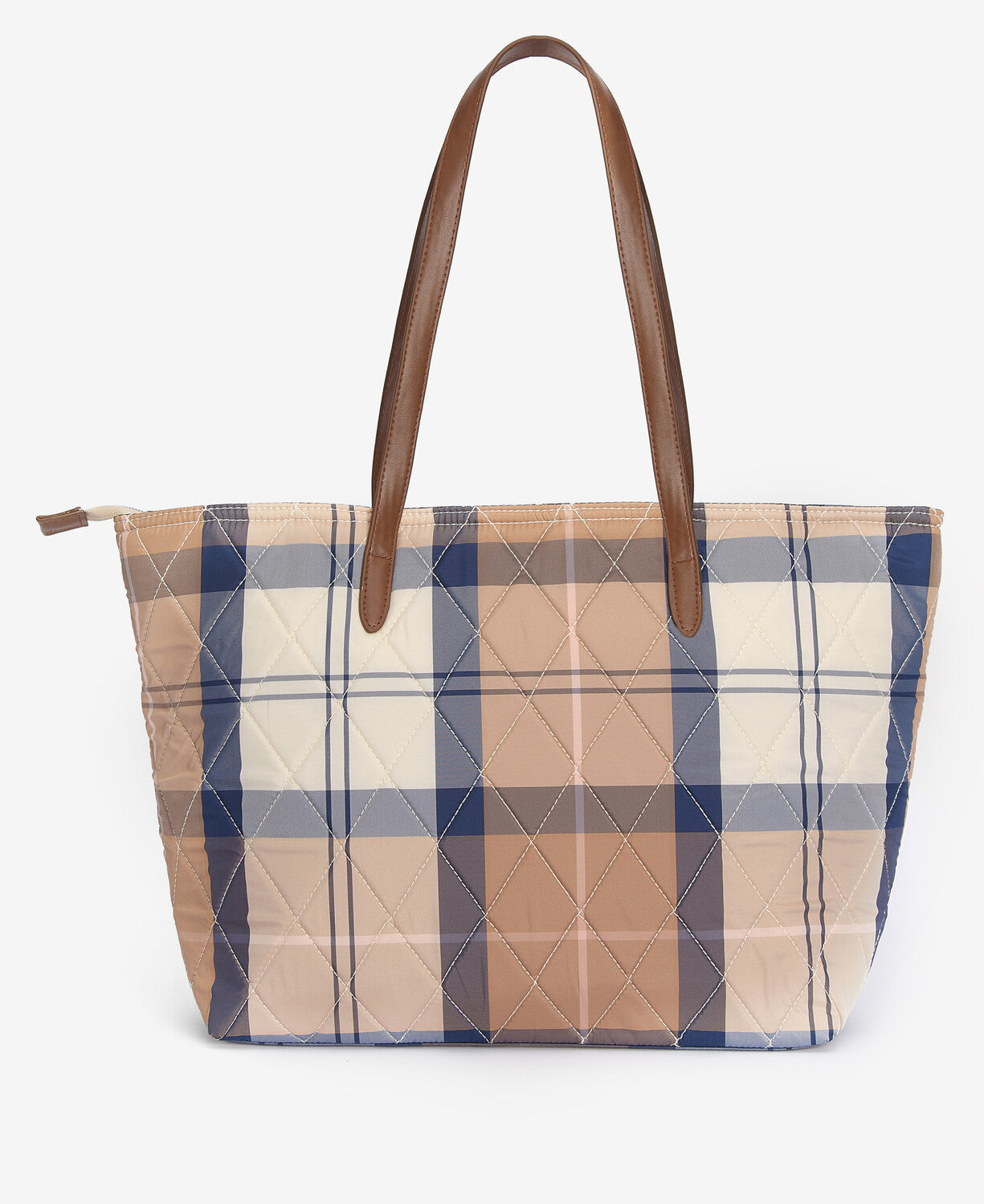 Barbour Wetherham Quilted Tartan Tote
