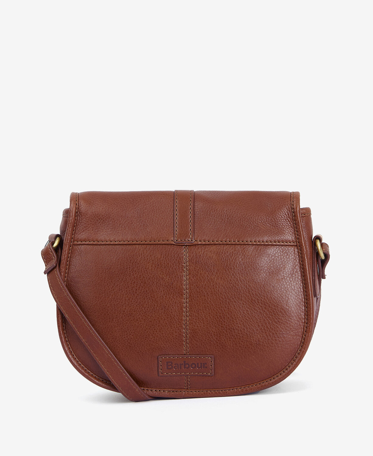 Barbour Laire Medium Leather Saddle Bag