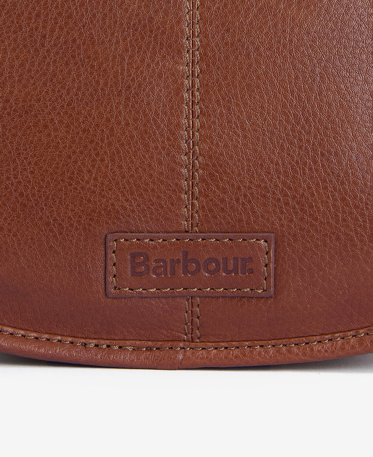 Barbour Laire Medium Leather Saddle Bag