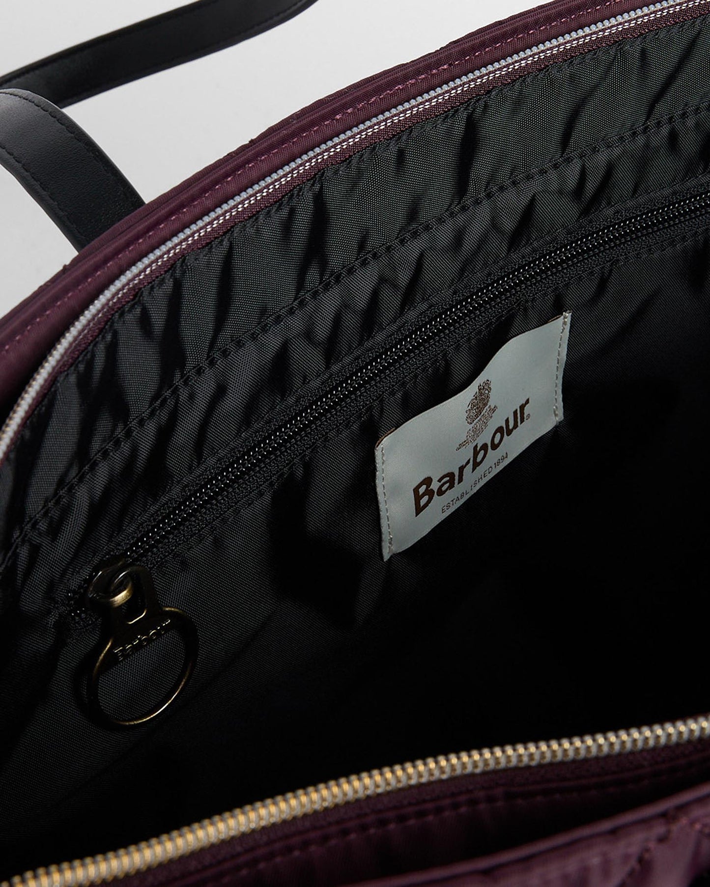 Barbour Quilted Tote Bag