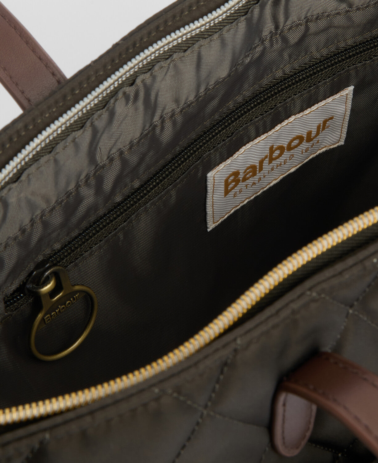 Barbour Quilted Tote Bag