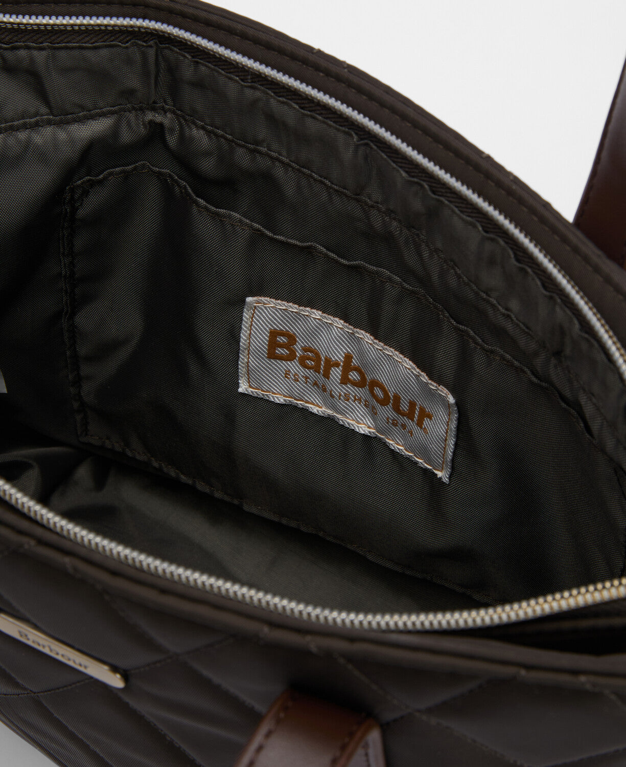 Barbour Quilted Mini Tote Bag