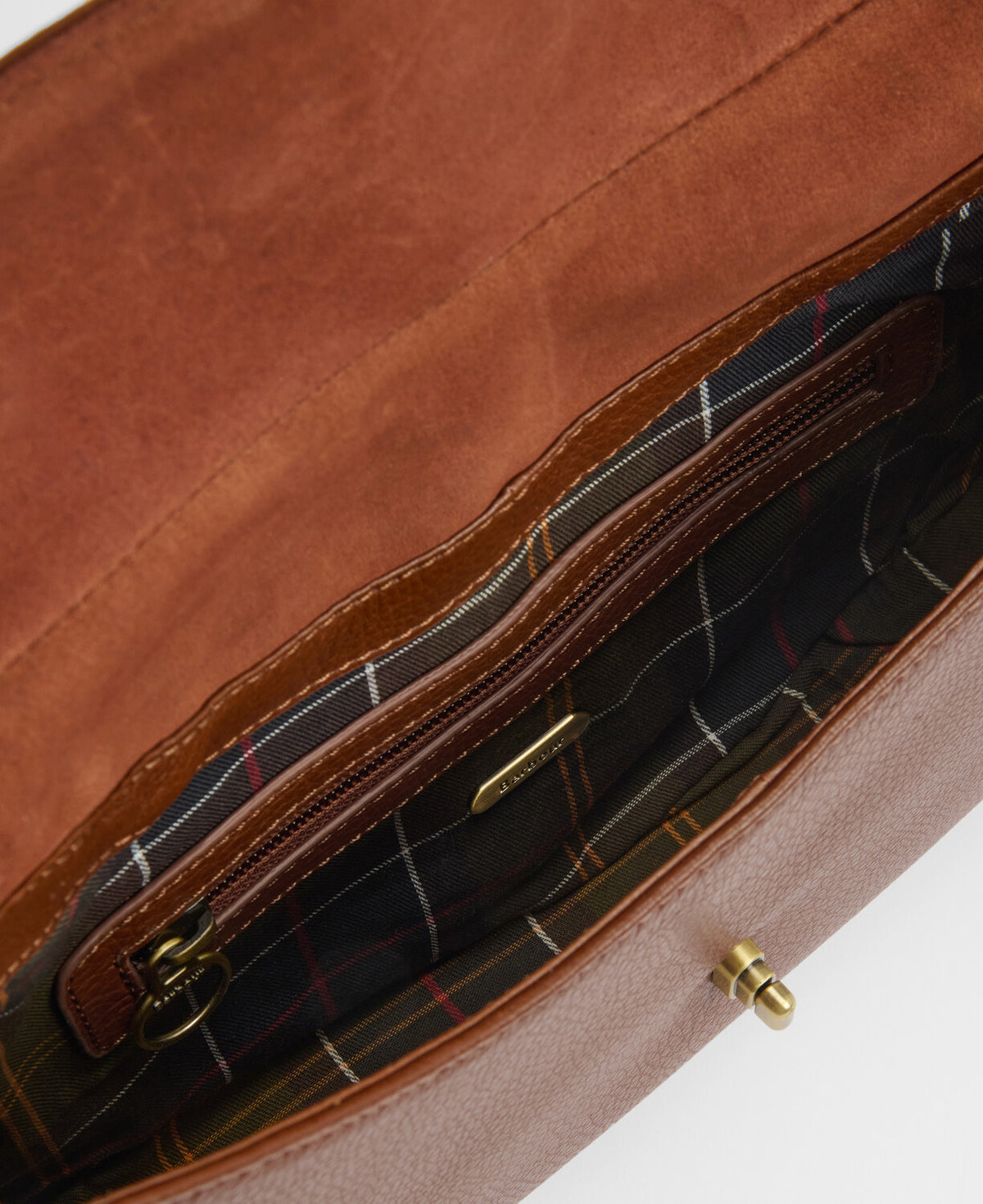 Barbour Alder Leather Shoulder Bag