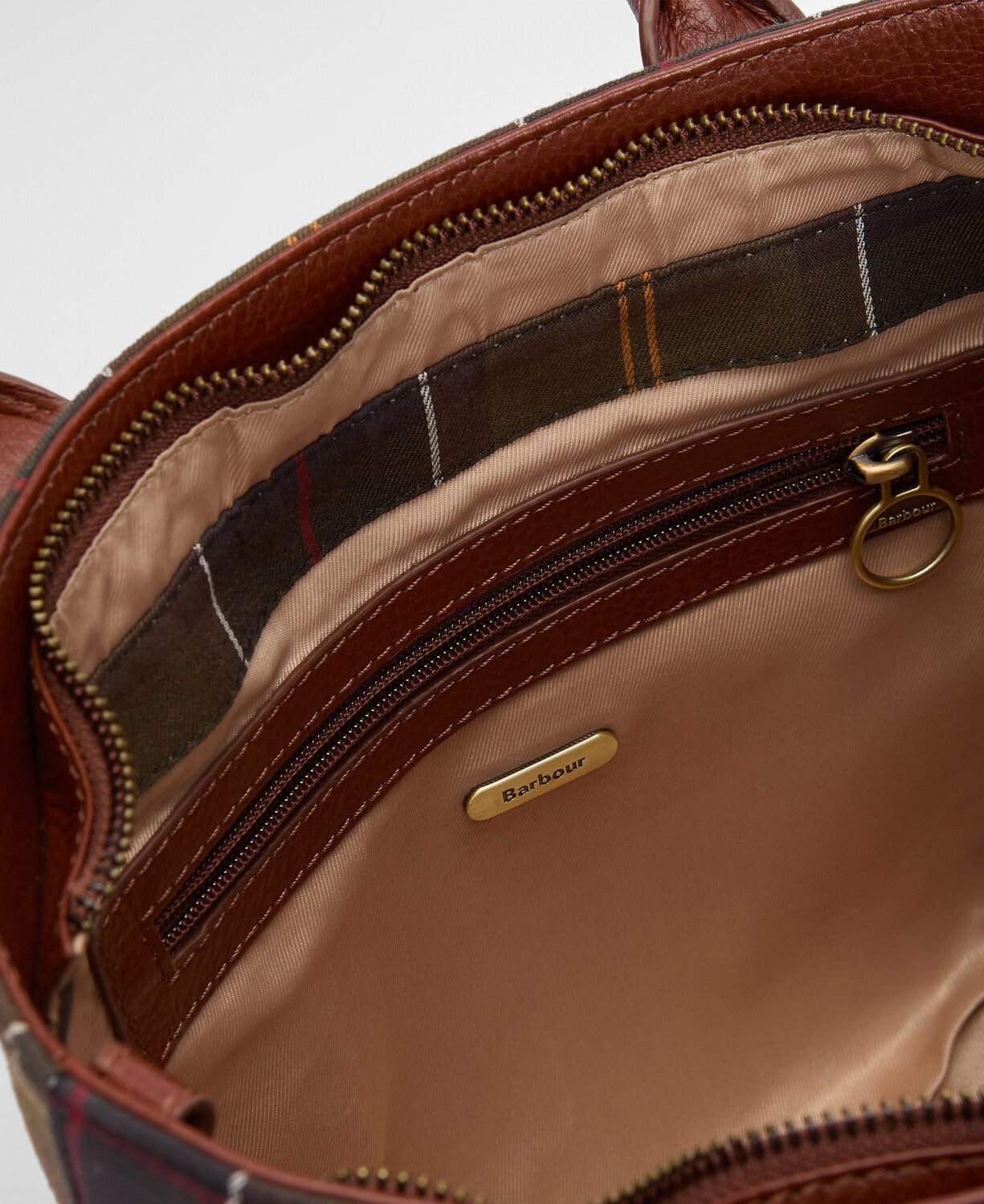 Barbour Birch Tartan Tote Bag