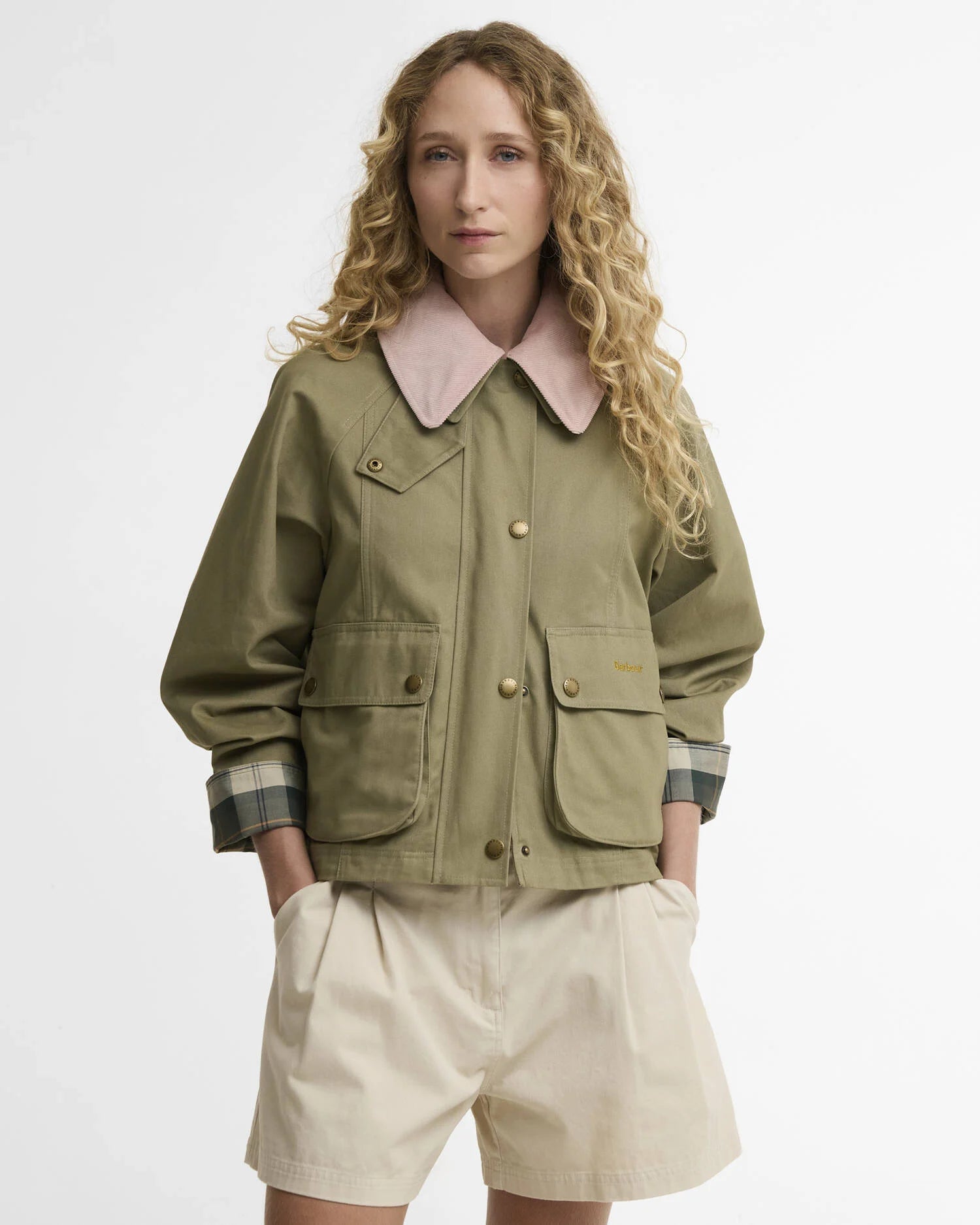 Barbour Cropped Beadnell Casual Jacket