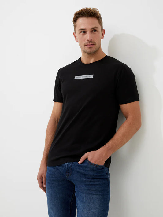 French Connection Organic Box Logo Graphic T-Shirt
