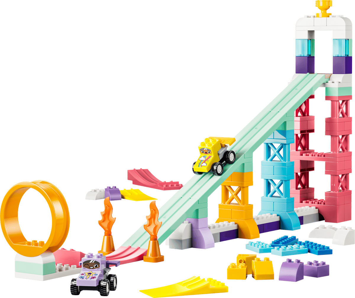 LEGO Duplo 3 in 1 Creative Ramps with Vehicles 10478