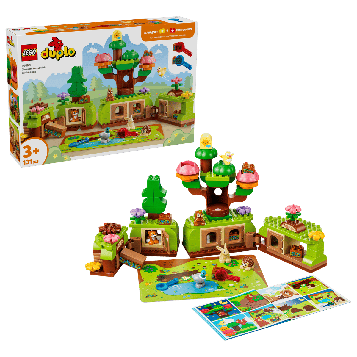 LEGO Duplo Discovery Forest with Wild Animals 10480