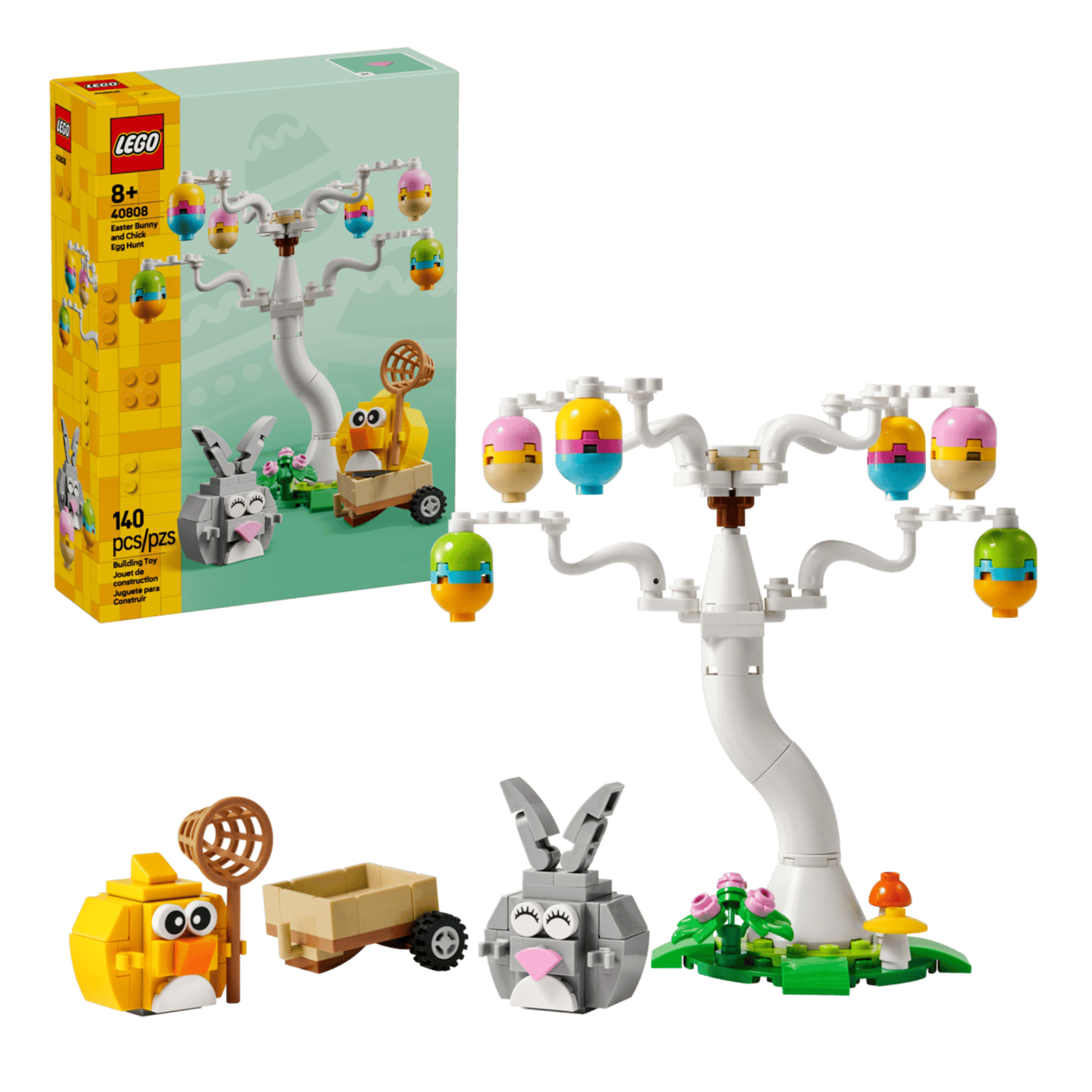 LEGO Easter Bunny and Chick Egg Hunt 40808