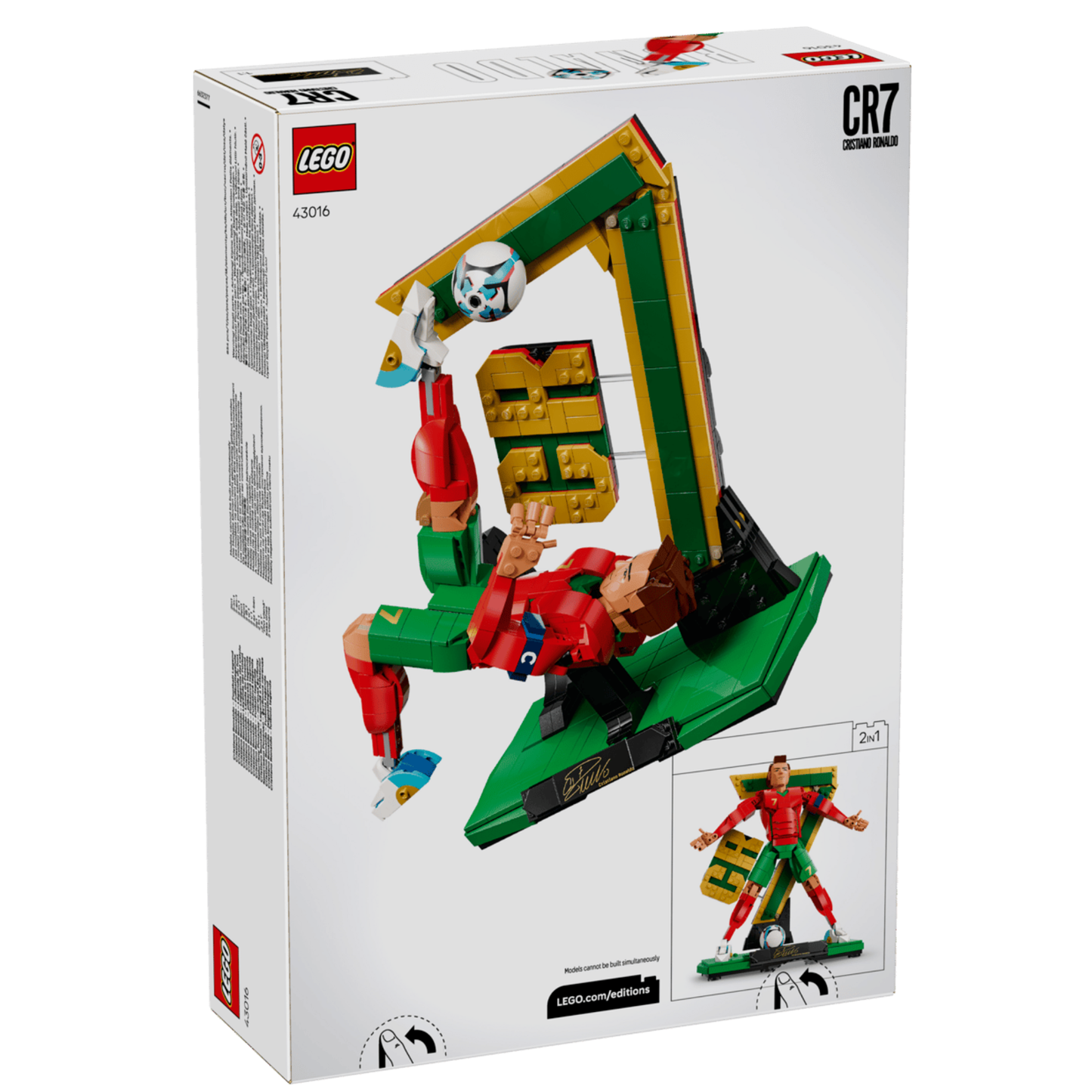 LEGO Editions Cristiano Ronaldo Football Legend 43016 
