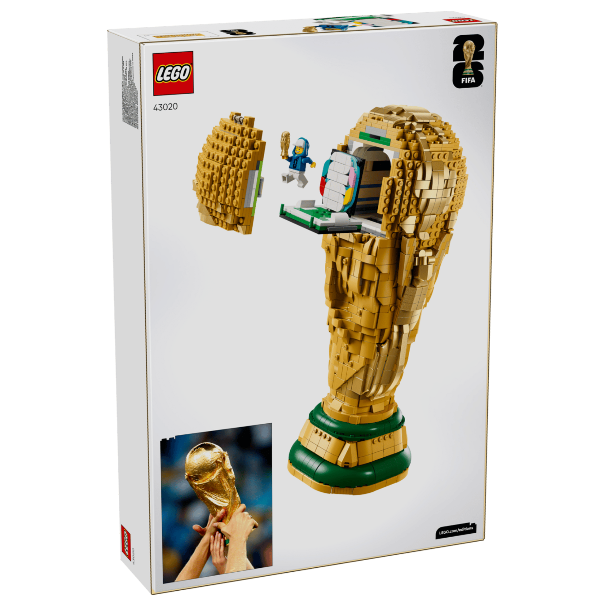 LEGO Editions FIFA World Cup Official Trophy 43020