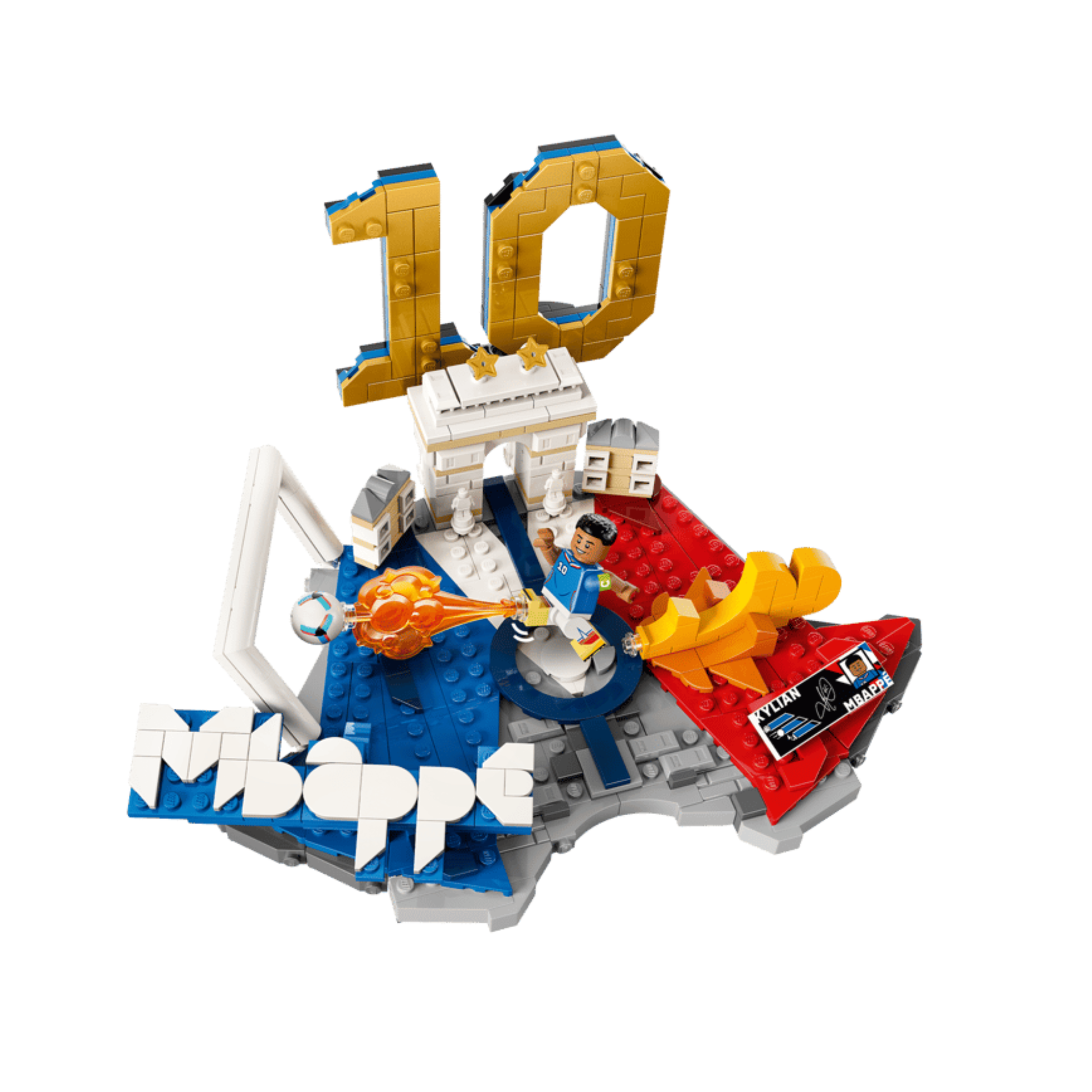LEGO Editions Kylian Mbappé Football Highlights 43013