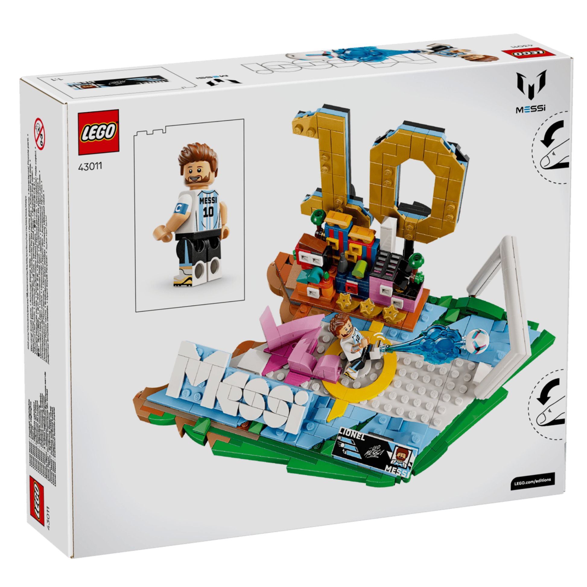 LEGO Editions Lionel Messi Football Highlights 43011
