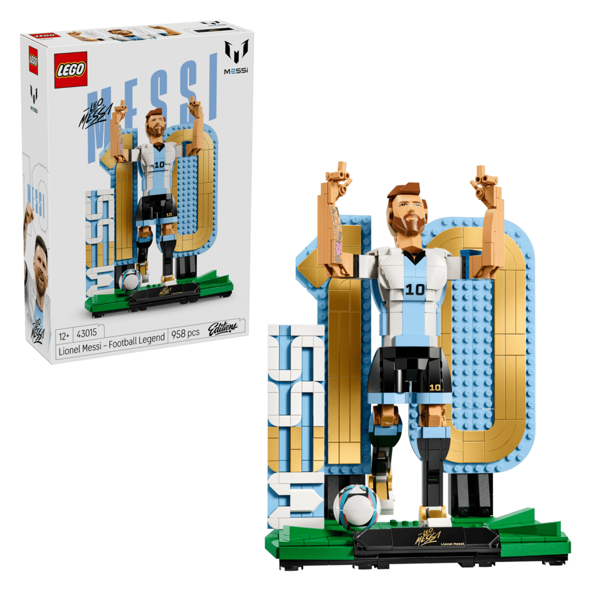 LEGO Editions Lionel Messi Football Legend 43015