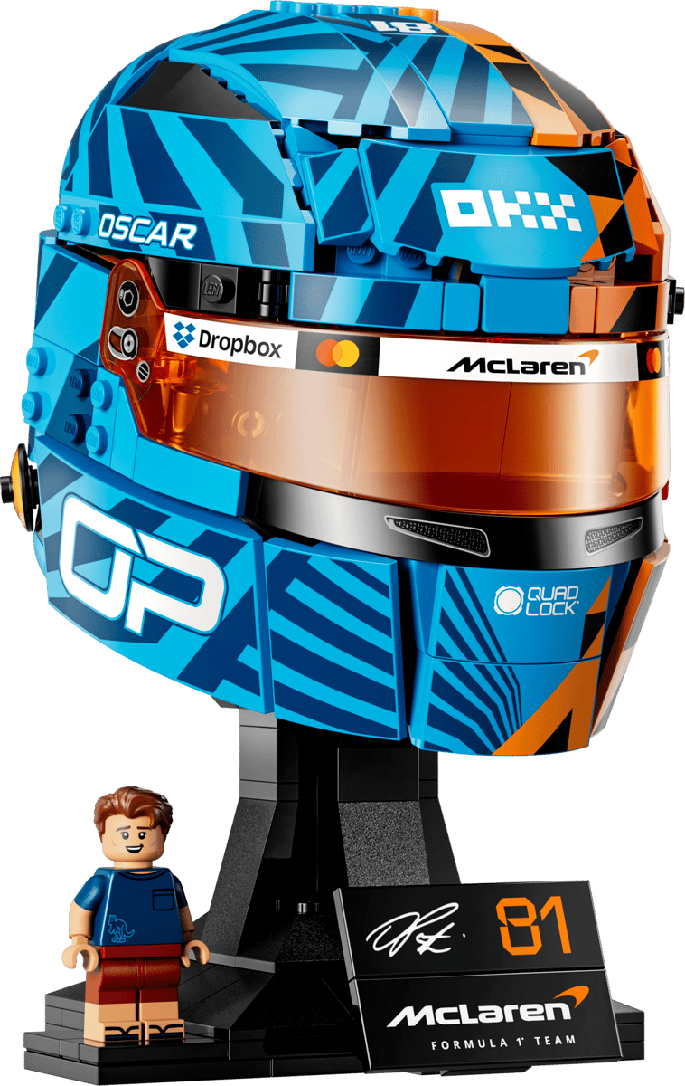 LEGO Editions McLaren Mastercard F1 Team Oscar Piastri Helmet 43017