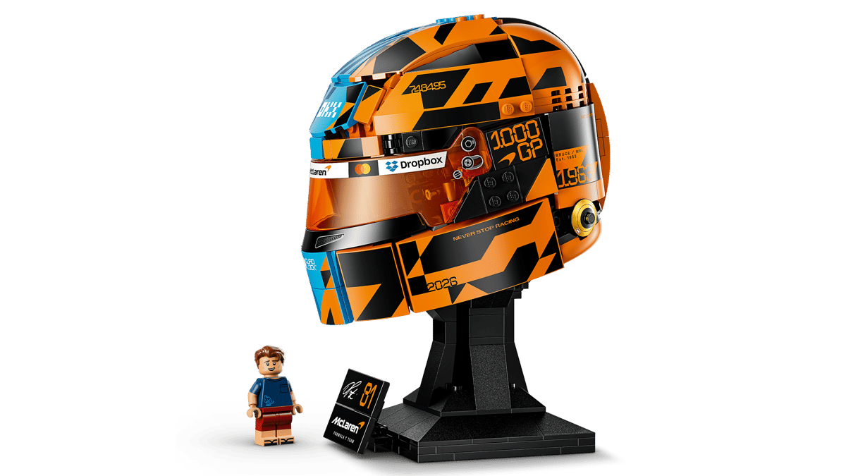 LEGO Editions McLaren Mastercard F1 Team Oscar Piastri Helmet 43017