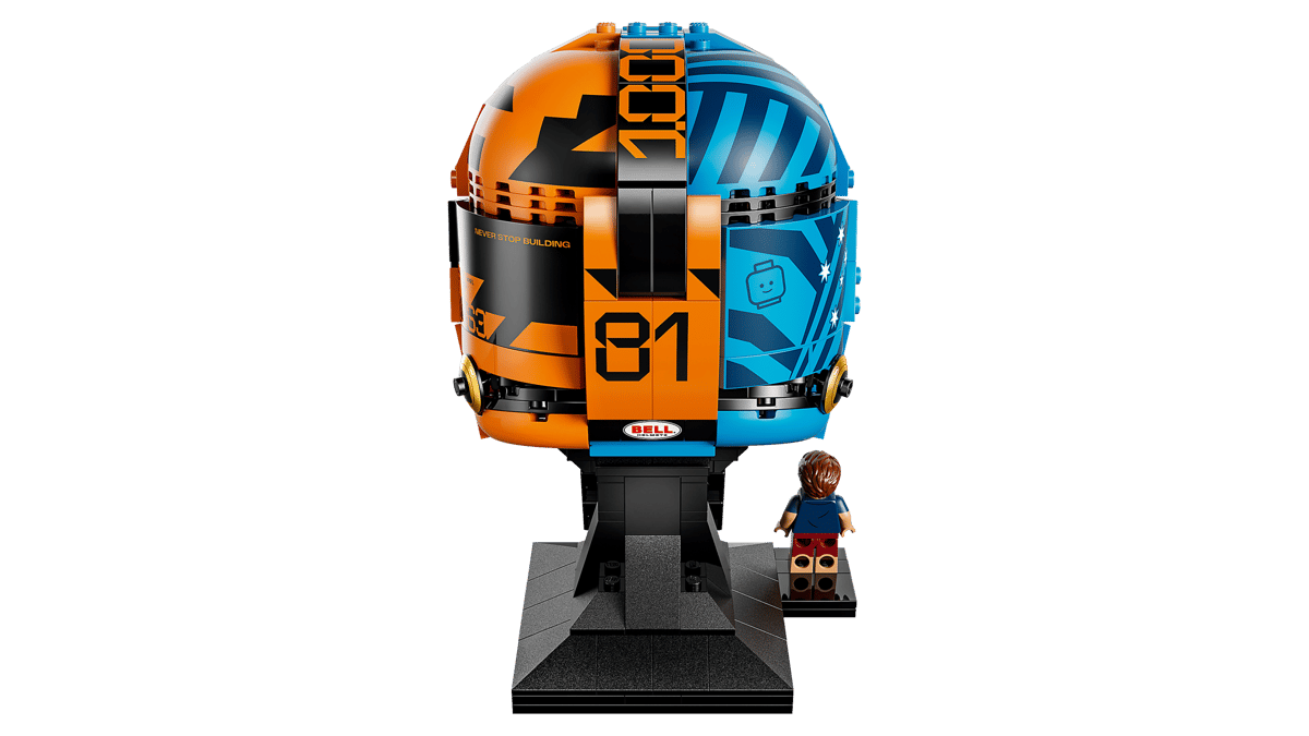 LEGO Editions McLaren Mastercard F1 Team Oscar Piastri Helmet 43017