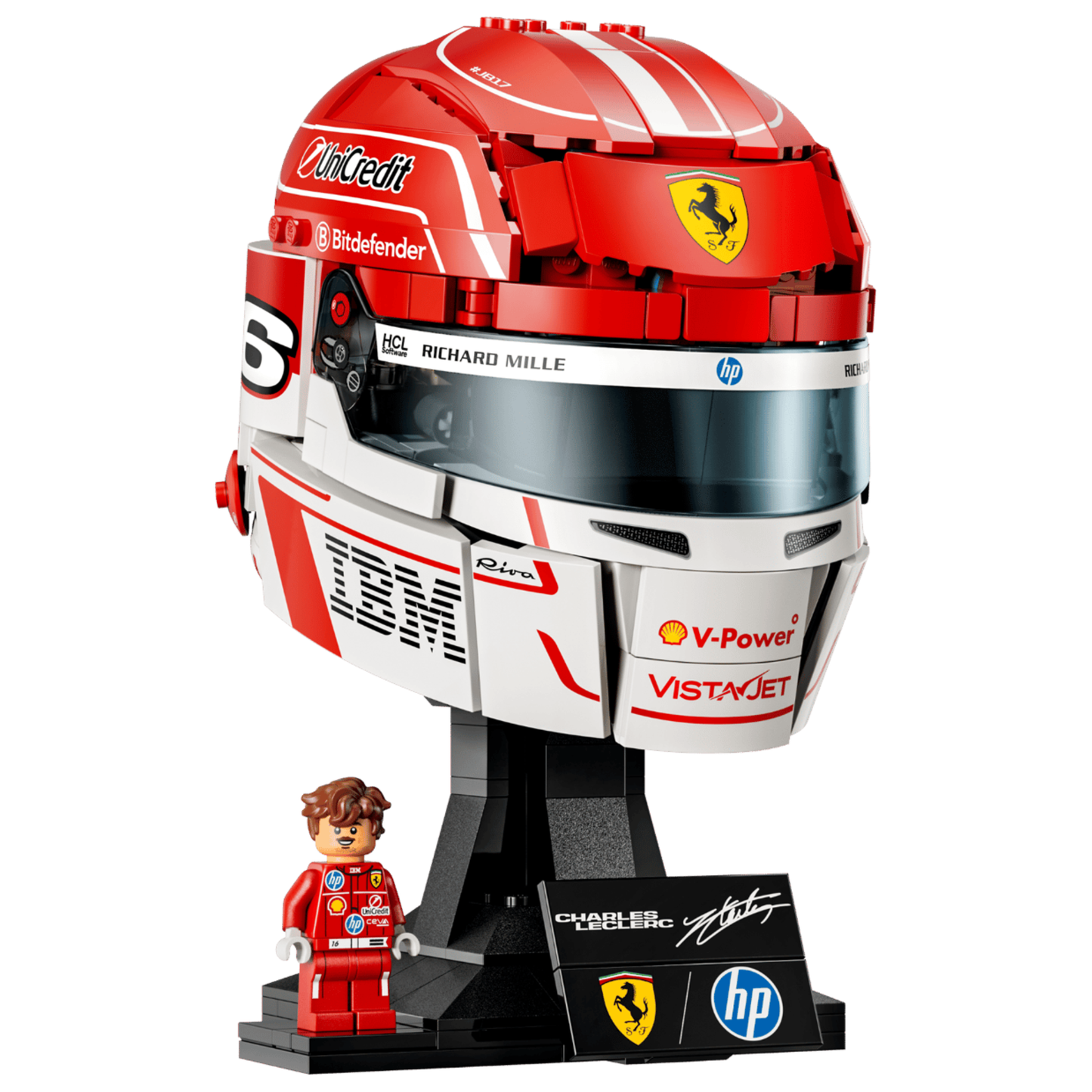 LEGO Editions Scuderia Ferrari HP Charles Leclerc Helmet 43014