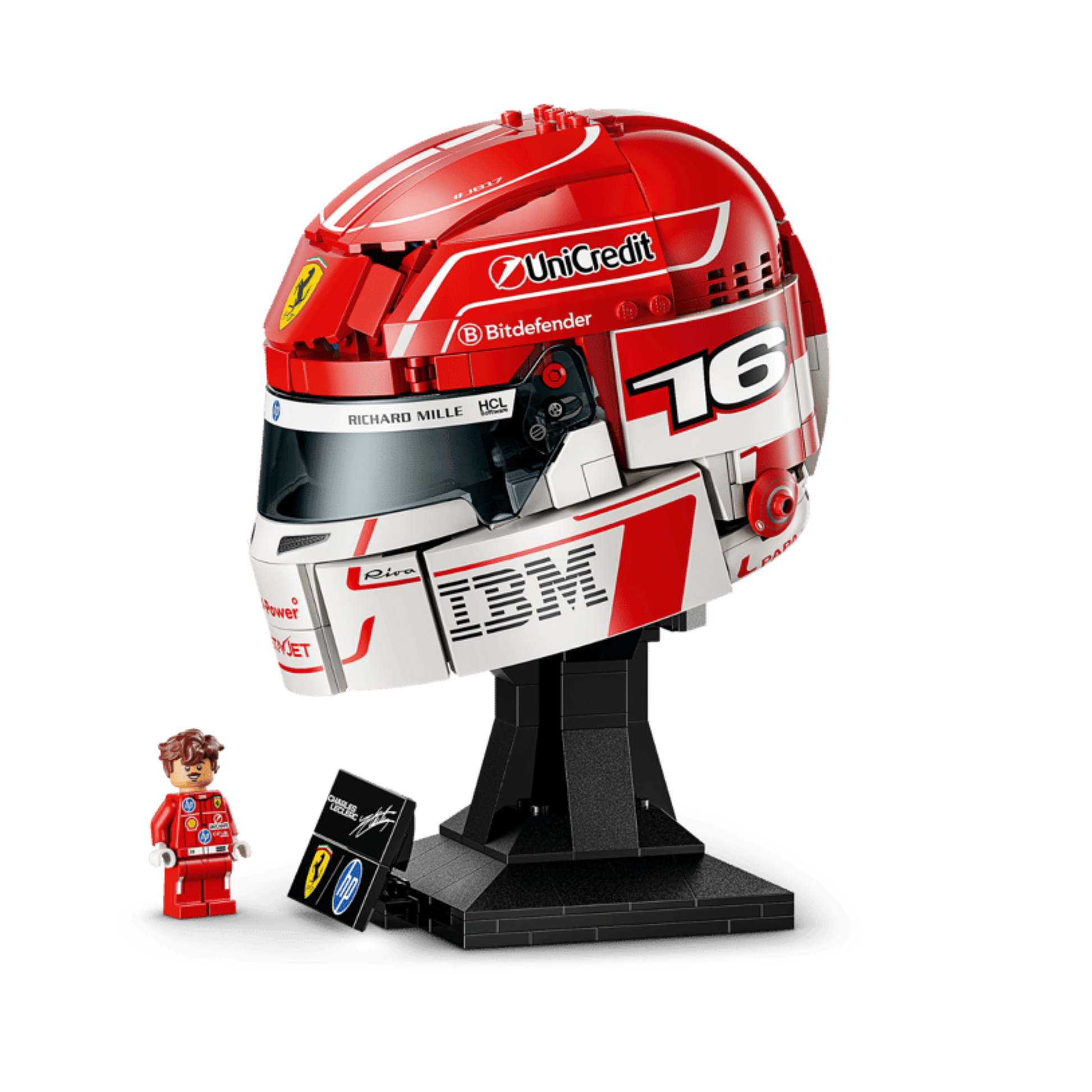 LEGO Editions Scuderia Ferrari HP Charles Leclerc Helmet 43014