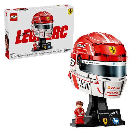 LEGO Editions Scuderia Ferrari HP Charles Leclerc Helmet 43014