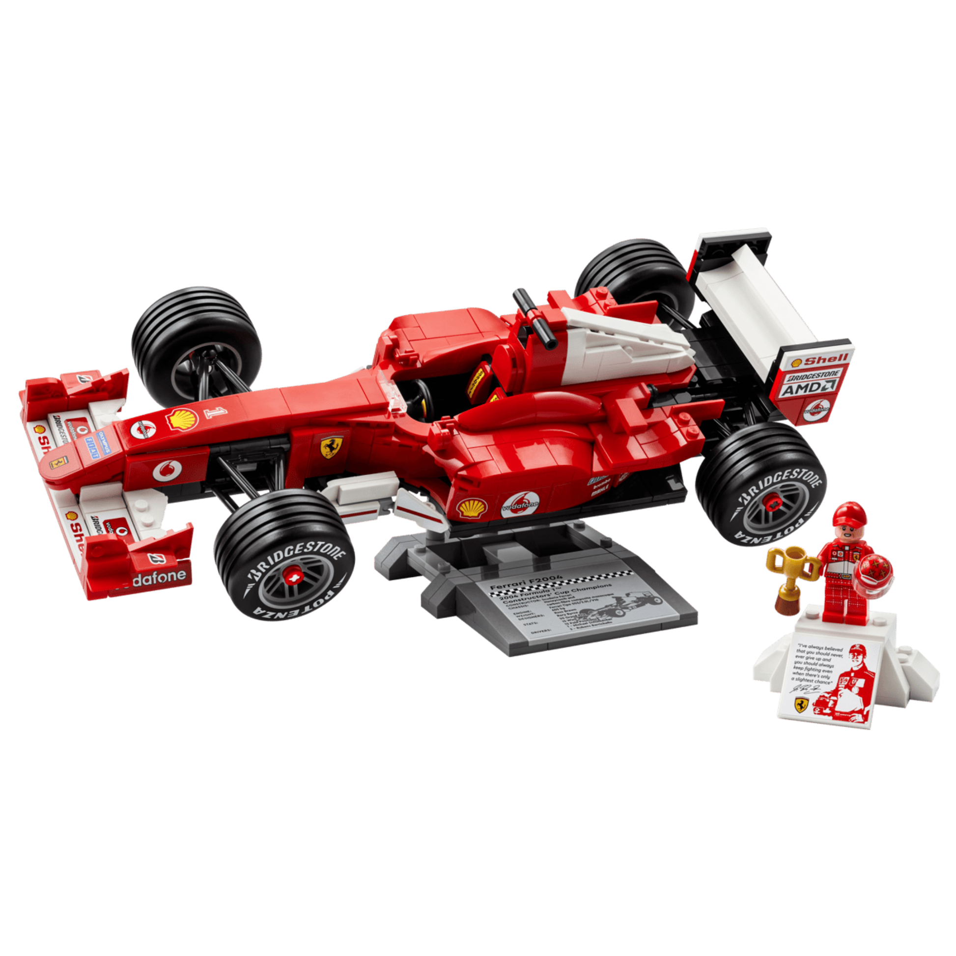 LEGO Icons Ferrari F2004 & Michael Schumacher 11375