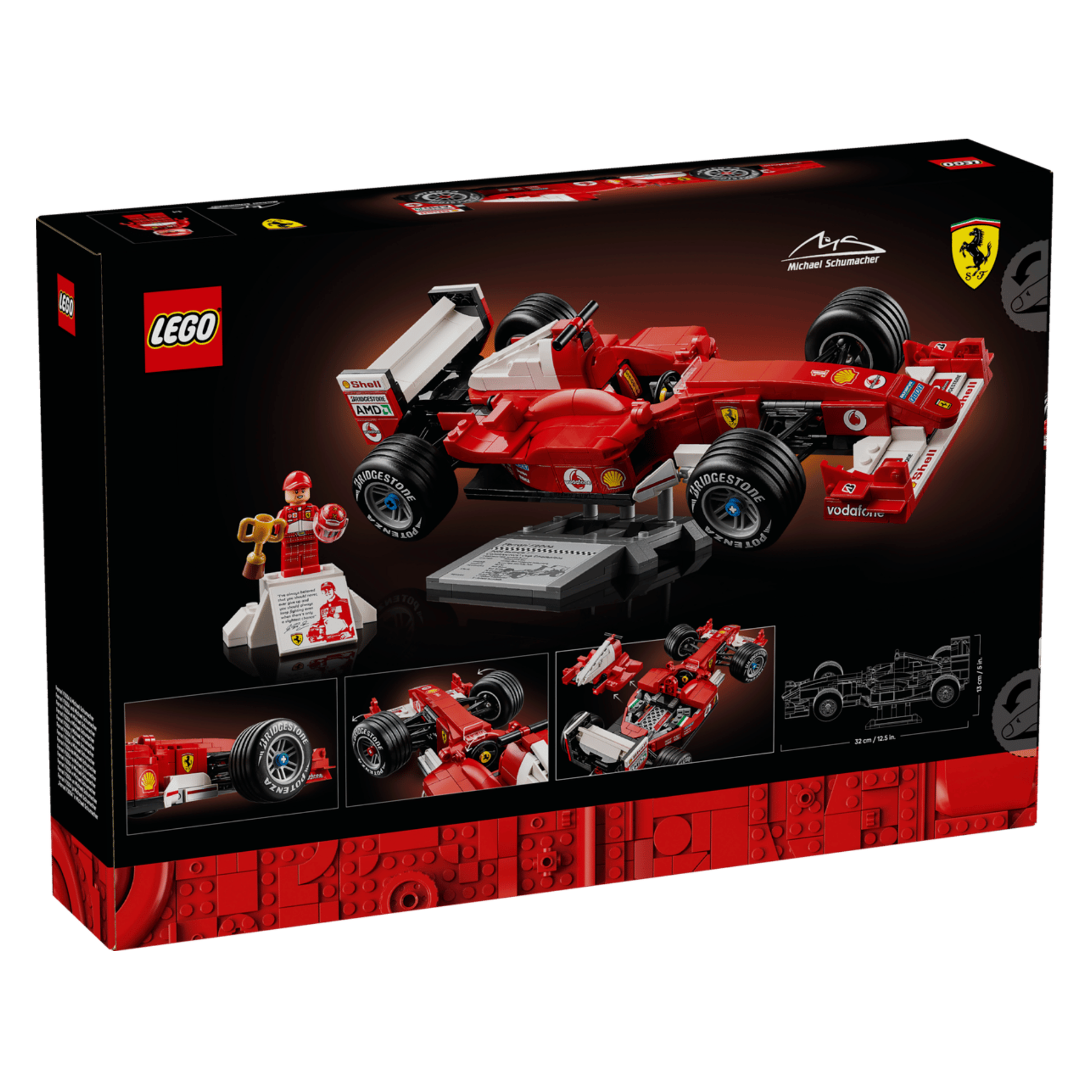 LEGO Icons Ferrari F2004 & Michael Schumacher 11375