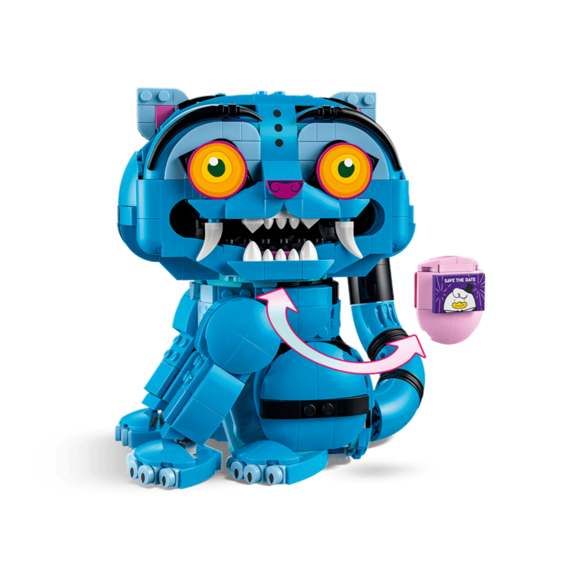 LEGO KPop Demon Hunters Derpy Tiger and Sussie Bird 72537