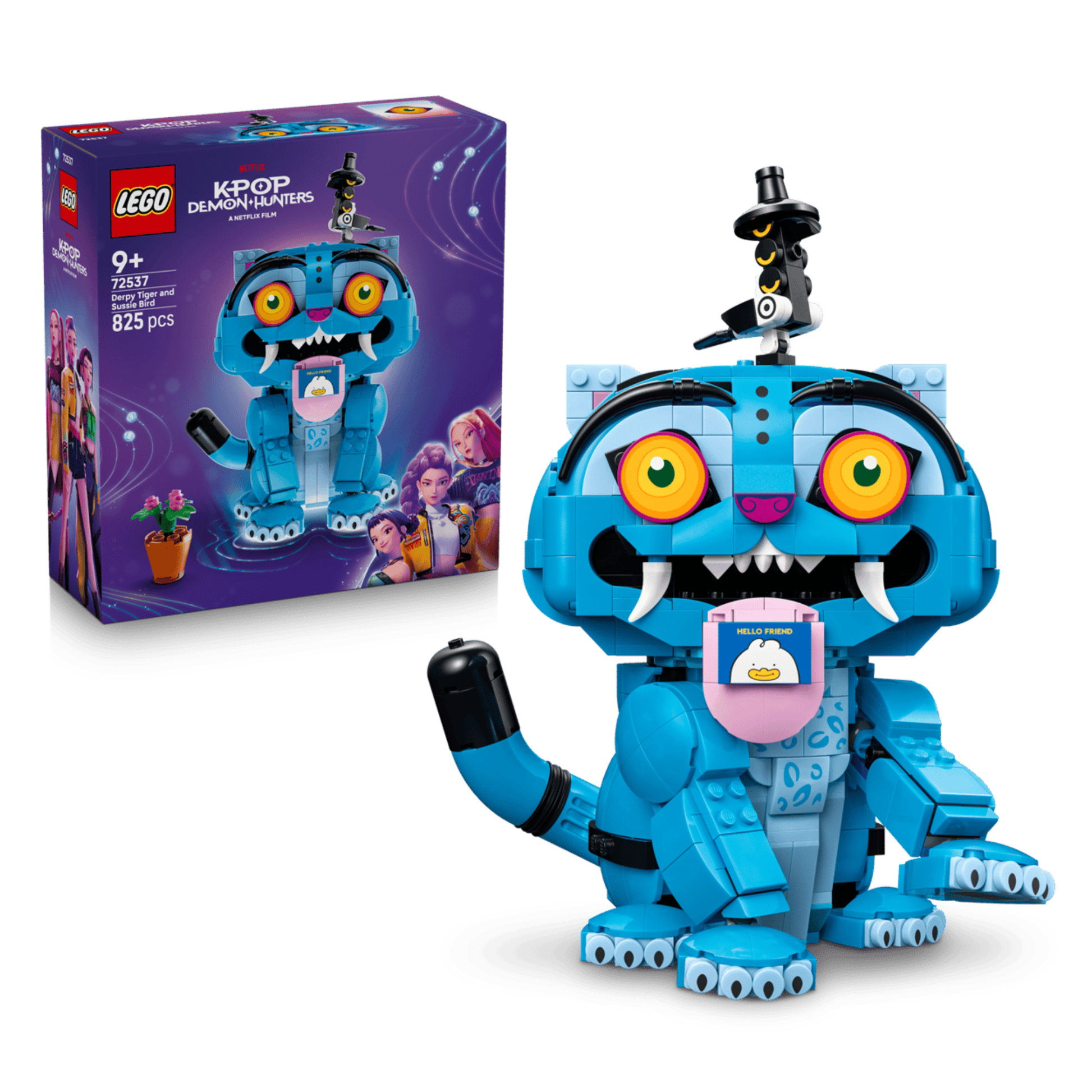 LEGO KPop Demon Hunters Derpy Tiger and Sussie Bird 72537