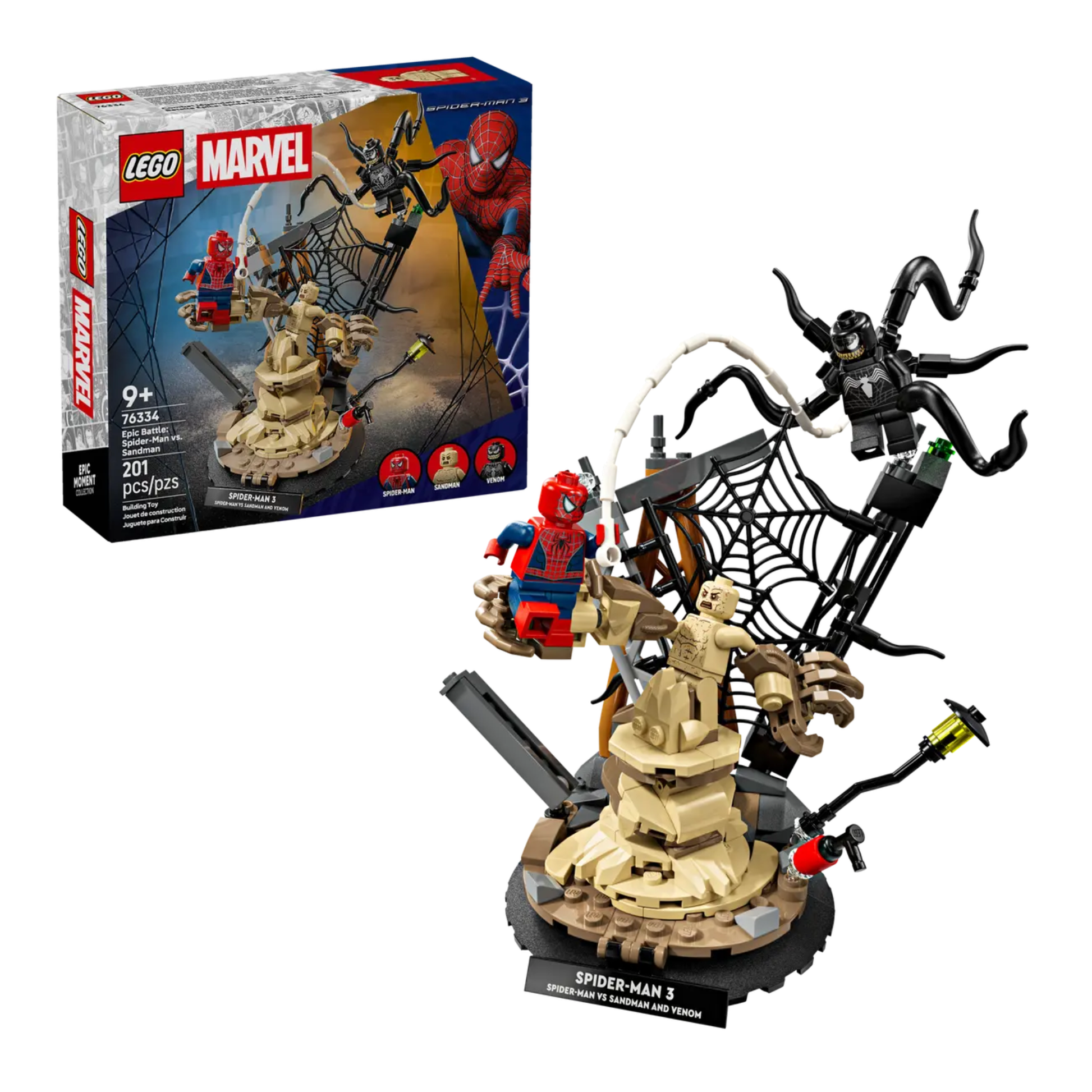 LEGO Marvel Epic Battle: Spider-Man vs. Sandman 76334