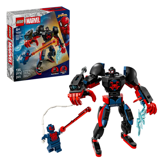 LEGO Marvel Miles Morales Mech vs. Spider-Man 2099 76337