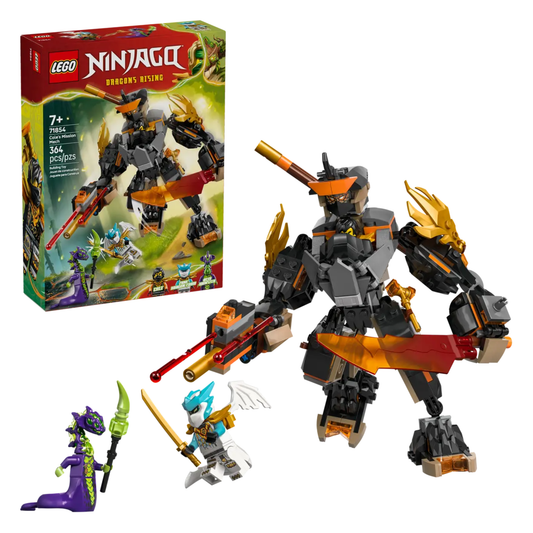 LEGO Ninjago Cole's Mission Mech & Dragon Zane 71854