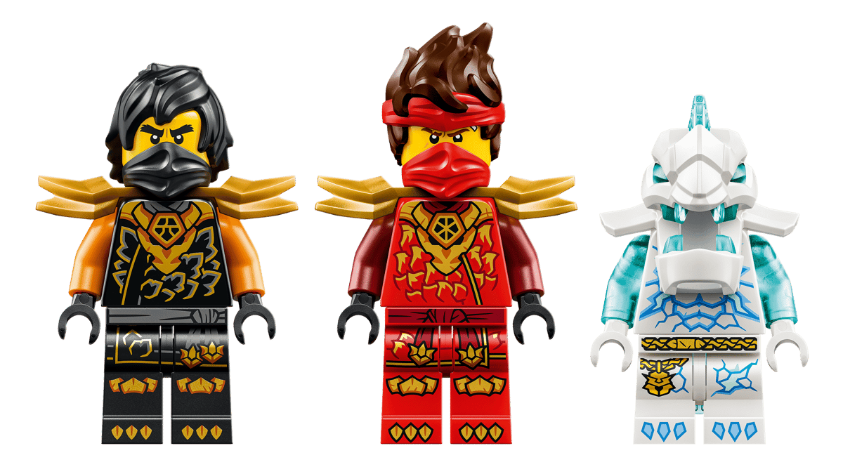 LEGO Ninjago Kai and Cole's Combiner Vehicles 71864