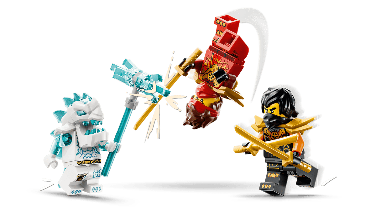 LEGO Ninjago Kai and Cole's Combiner Vehicles 71864