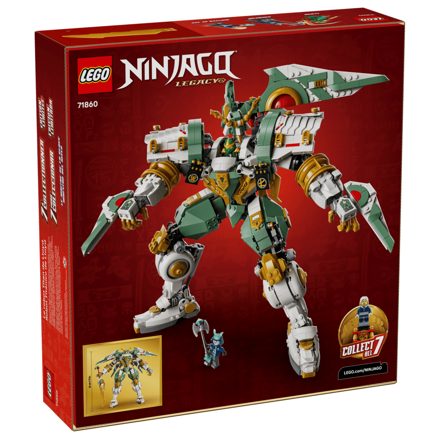 LEGO Ninjago Lloyd's Titan Mech 15th Anniversary 71860