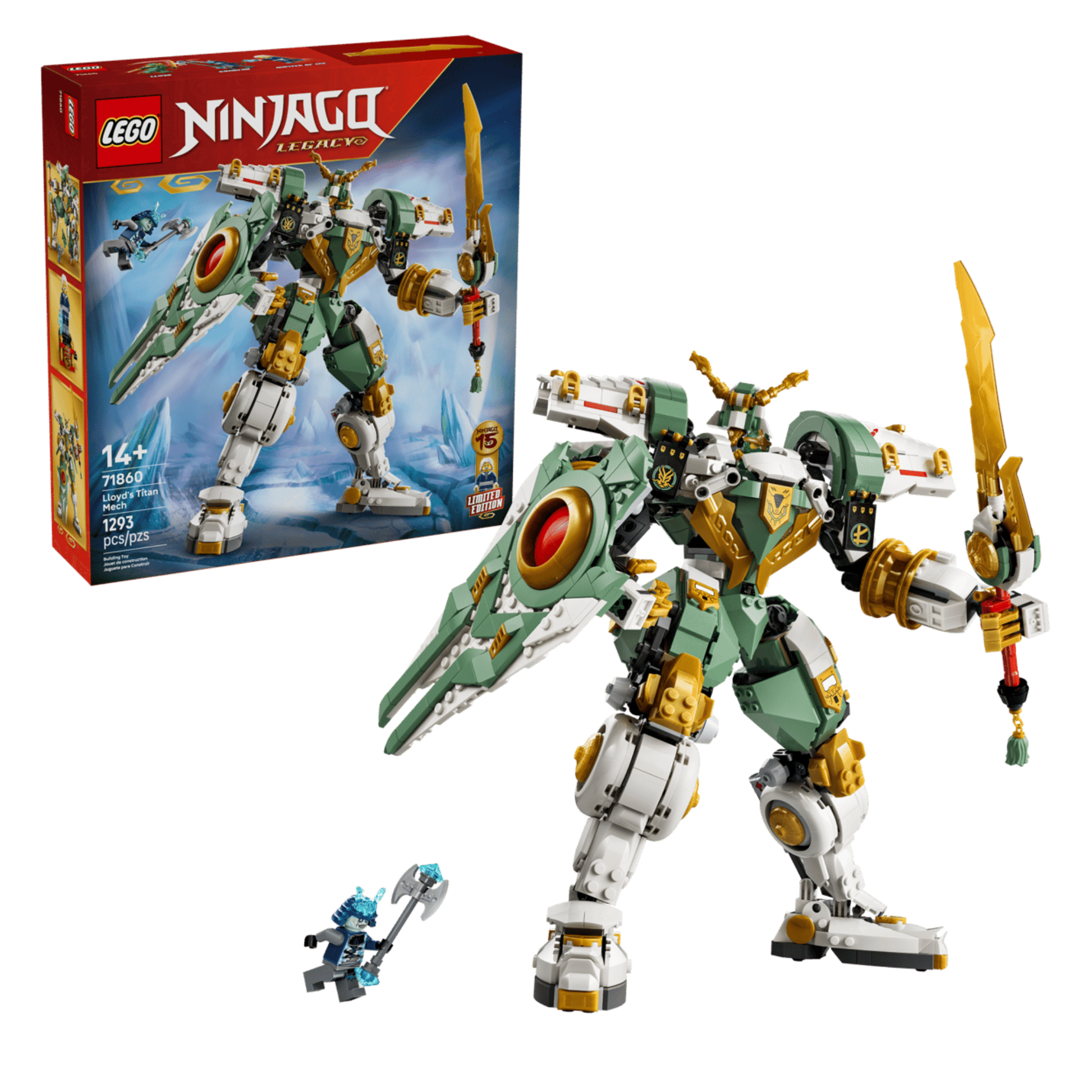 LEGO Ninjago Lloyd's Titan Mech 15th Anniversary 71860