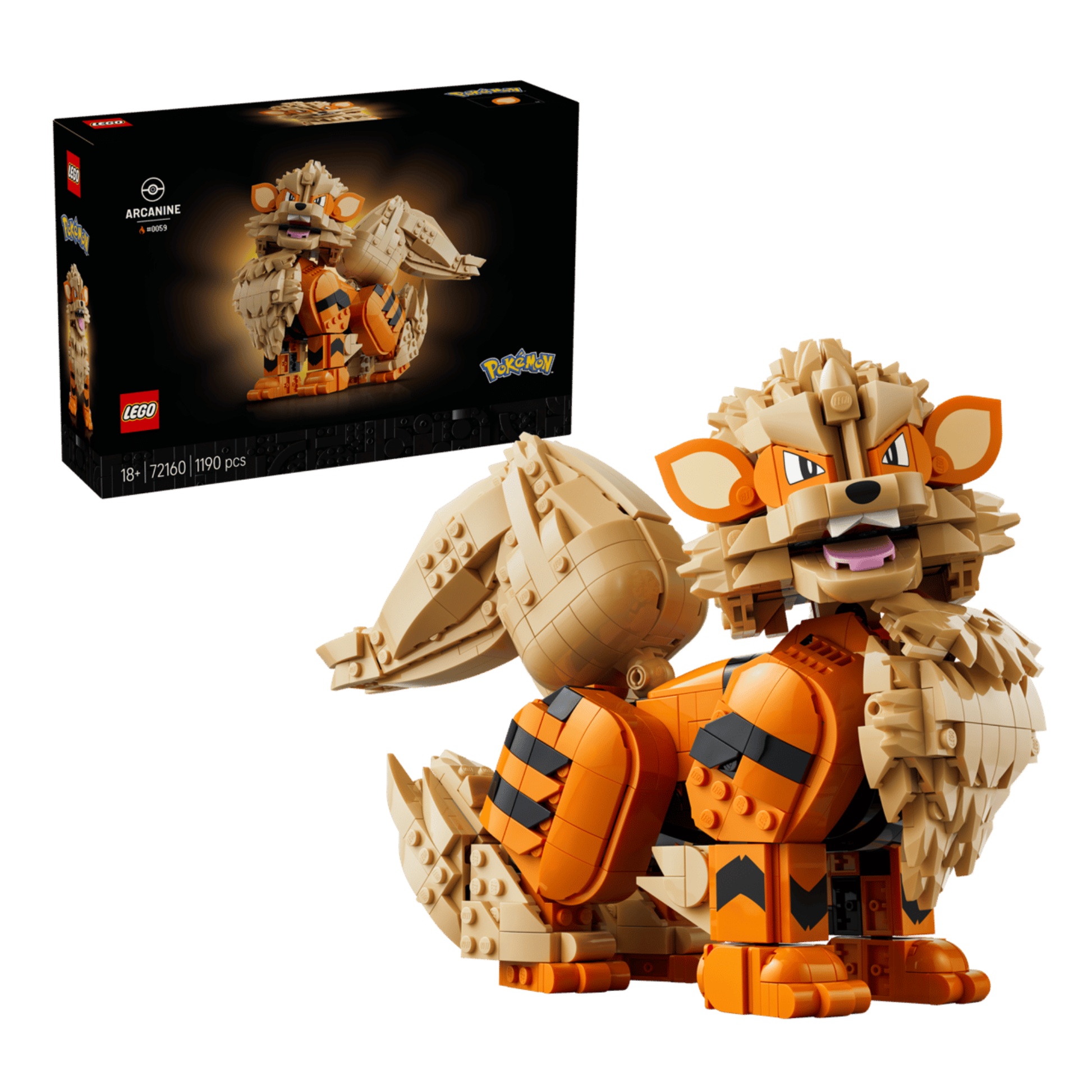 LEGO Pokémon Arcanine 72160