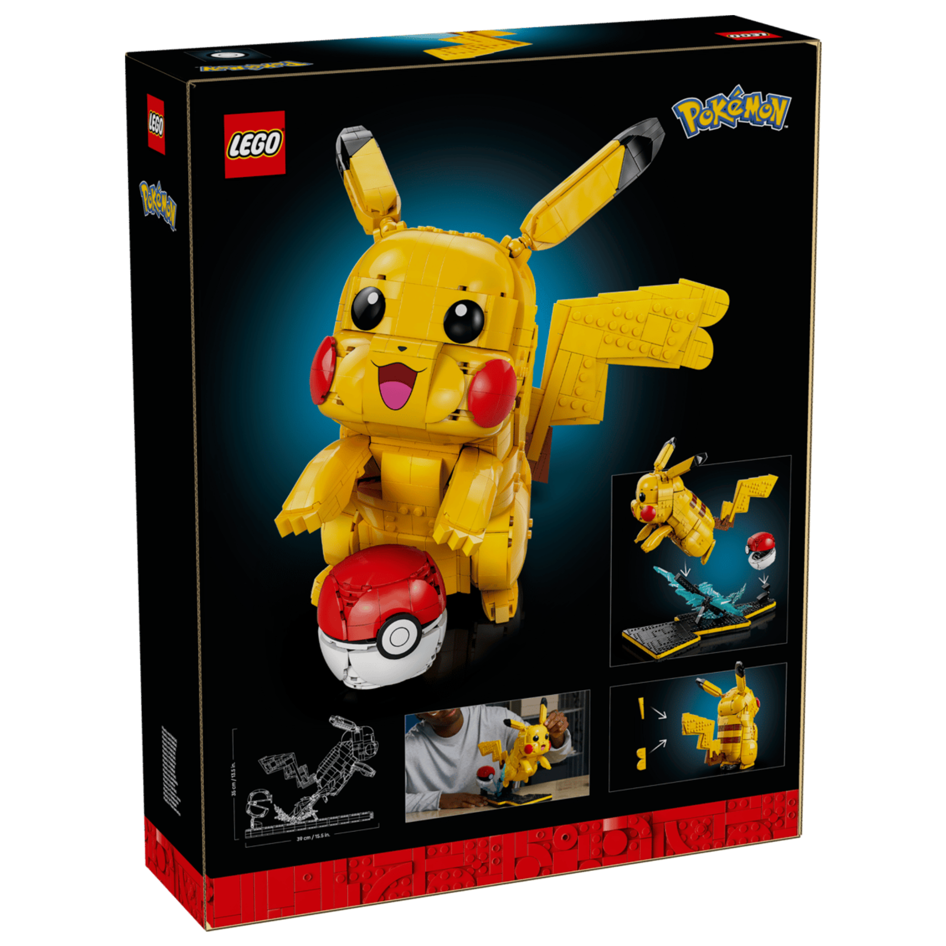 LEGO Pokemon Pikachu and Poké Ball 72152