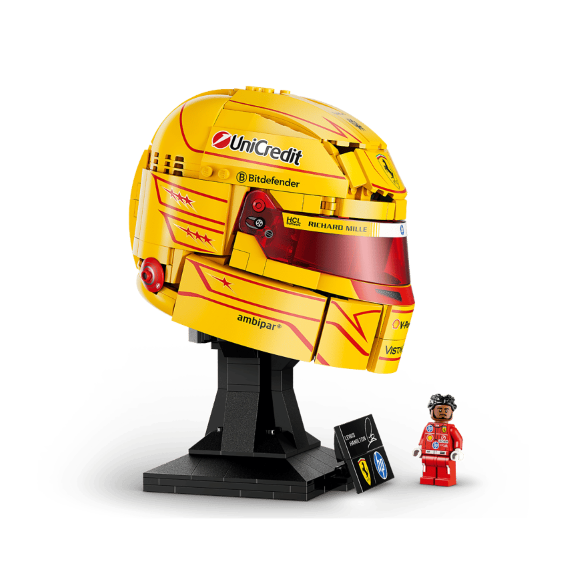 LEGO Scuderia Ferrari HP Lewis Hamilton Helmet 43022