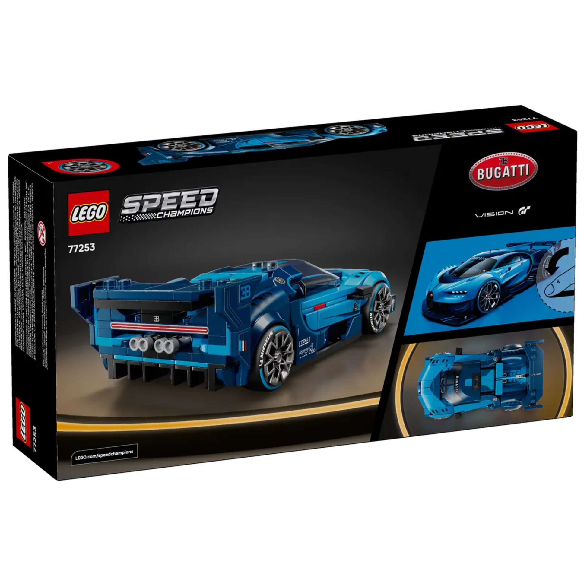 LEGO Speed Champions Bugatti Vision GT Hyper Sports Car 77253